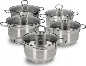 ZWIEGER Rocca 8-piece cookware set — ZW-GZR-8622, cookware set for stovetop cooking