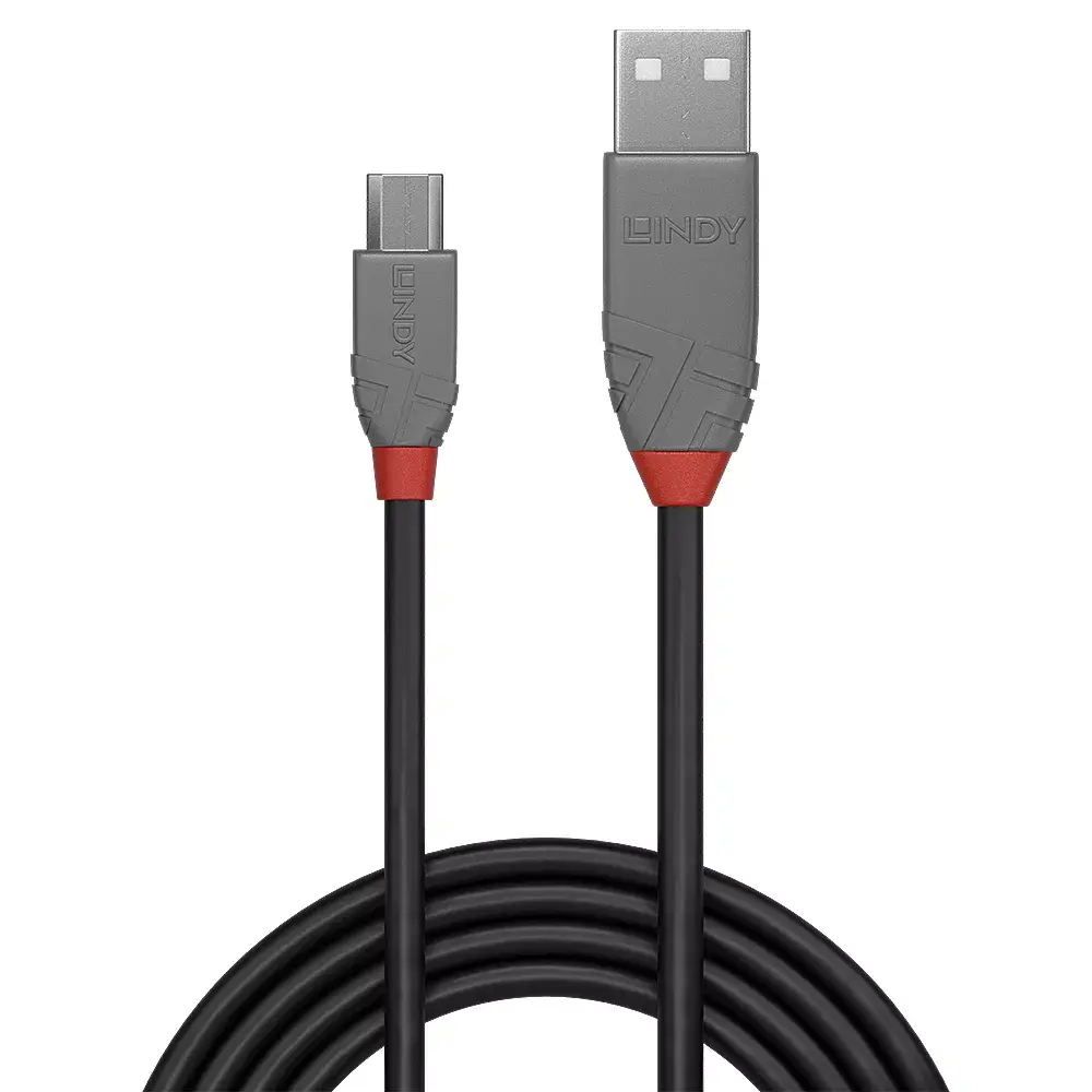 USB 2.0 Type A to Micro-B кабель Lindy 1м Photo 2