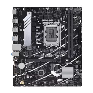 Motherboard Asus PRIME B760M-R D4 — Intel B760, LGA 1700, Micro ATX, 2x DDR4 slots, up to 64 GB, M.2 & SATA III, 2.5GbE