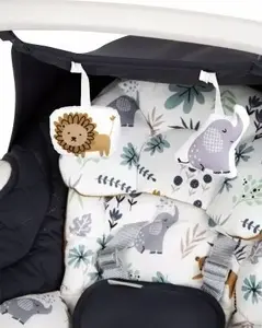 Baby bouncer GRACO Move With Me Into The Wild — gray