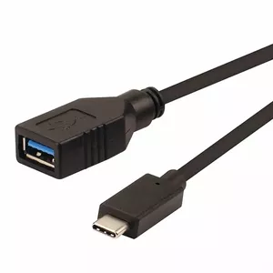 USB cable ROLINE 11.02.9030 0.15 m USB 3.2 Gen 1 USB C USB A Black