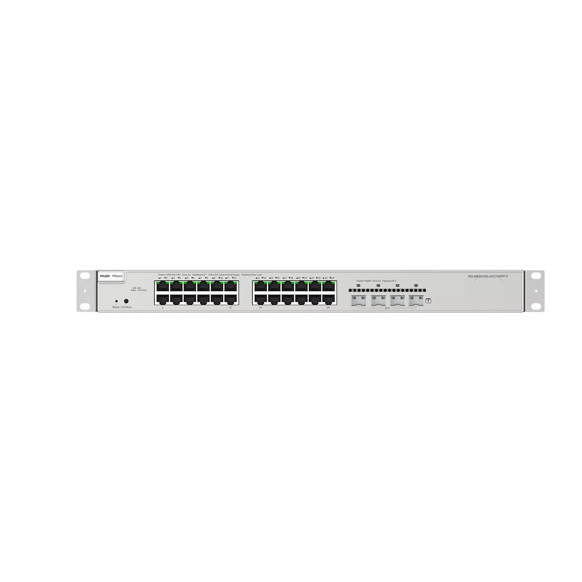 Pārvaldāms slēdzis Ruijie Networks RG-NBS5200-24GT4XS-P L3
