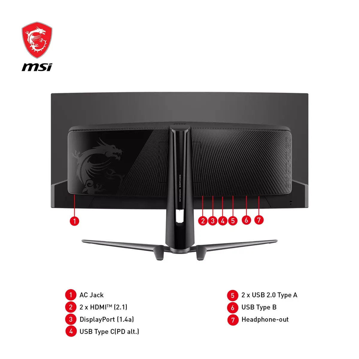 Монитор MSI MAG 341CQPDE Photo 6