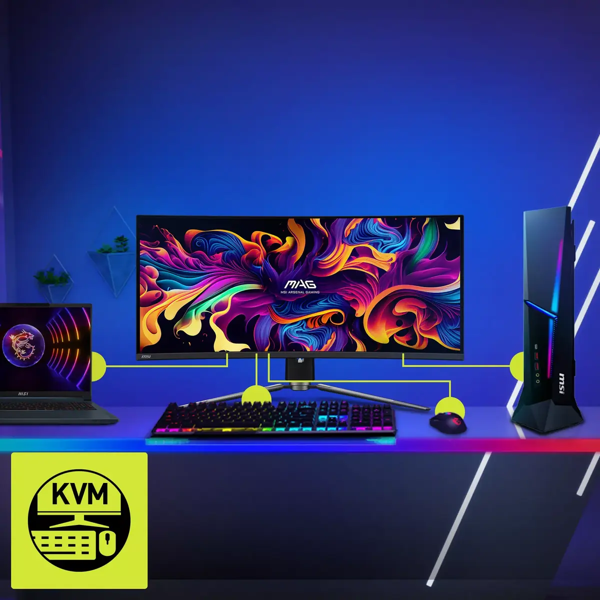 Монитор MSI MAG 341CQPDE Photo 12