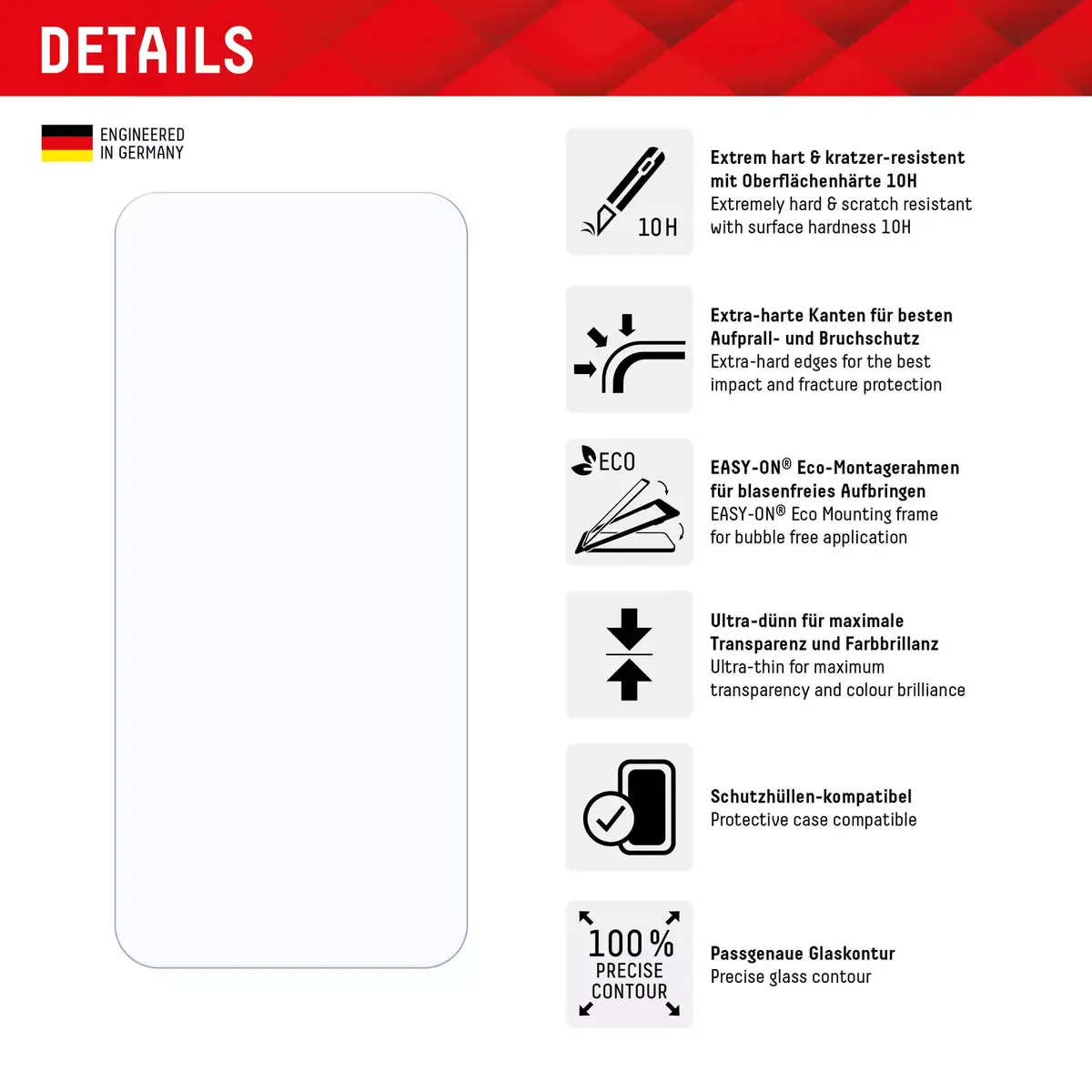 Защитное стекло Displex Xiaomi 14 Photo 2