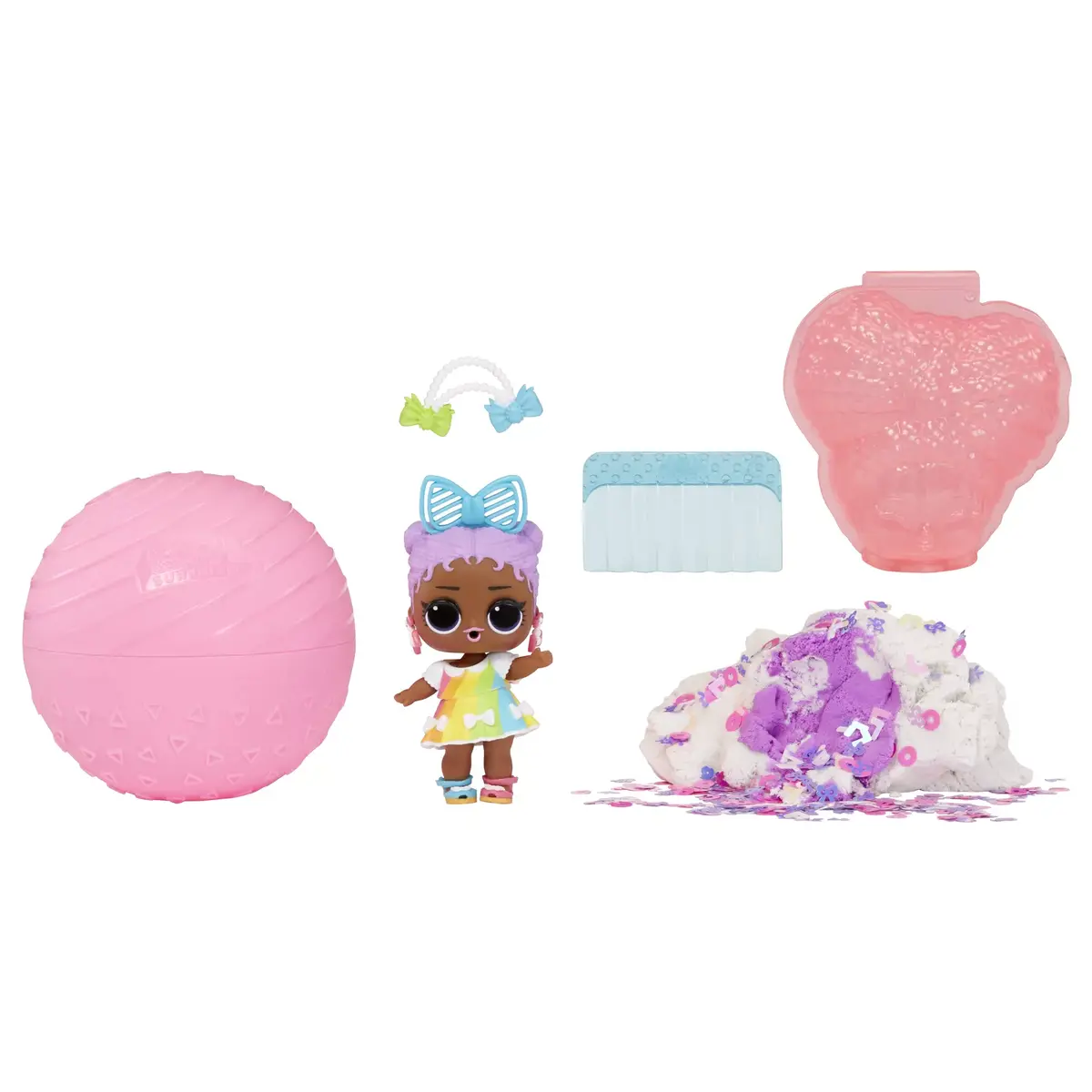 Mini lelle Squish Sand Magic Hair Tots Photo 2