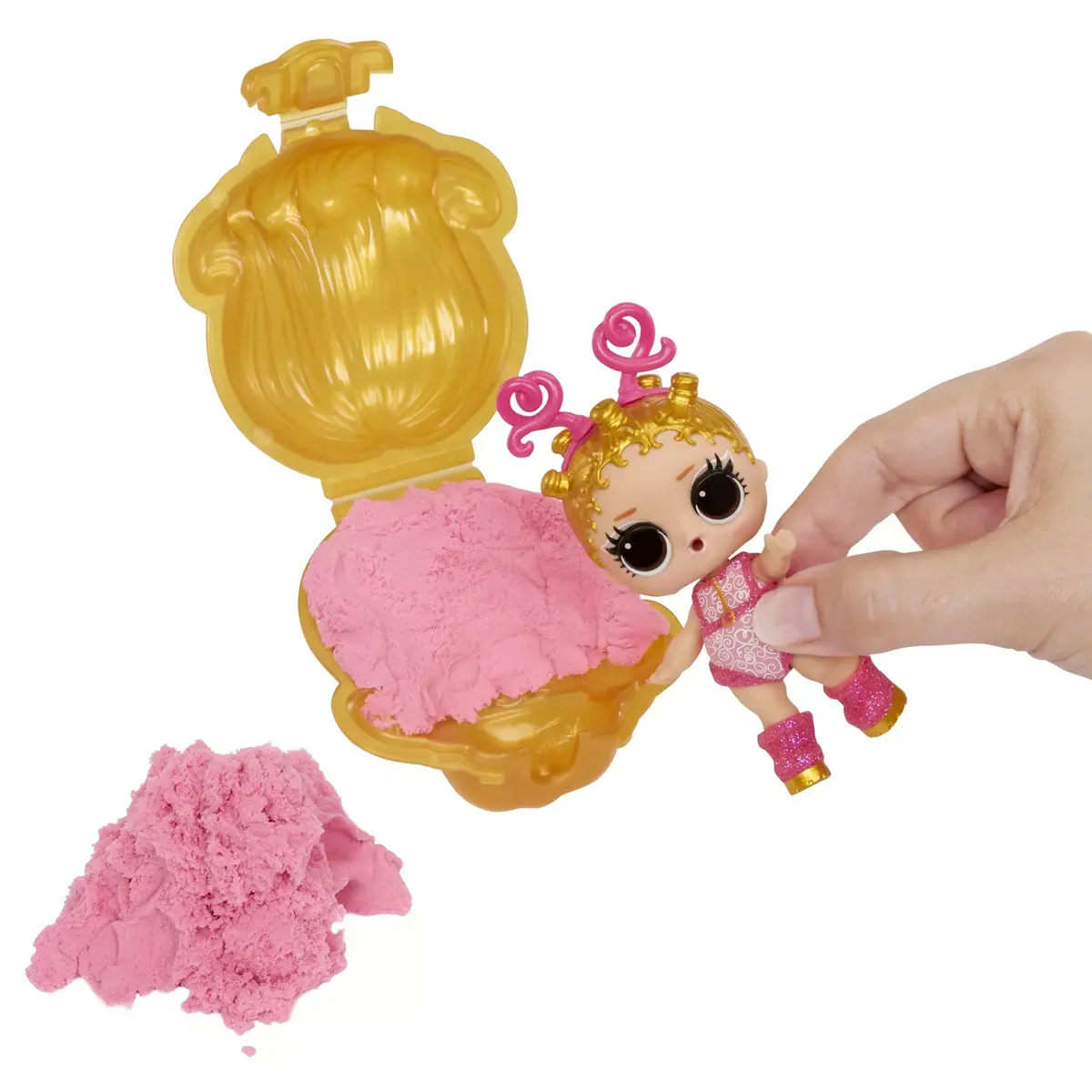 Mini lelle Squish Sand Magic Hair Tots Photo 10