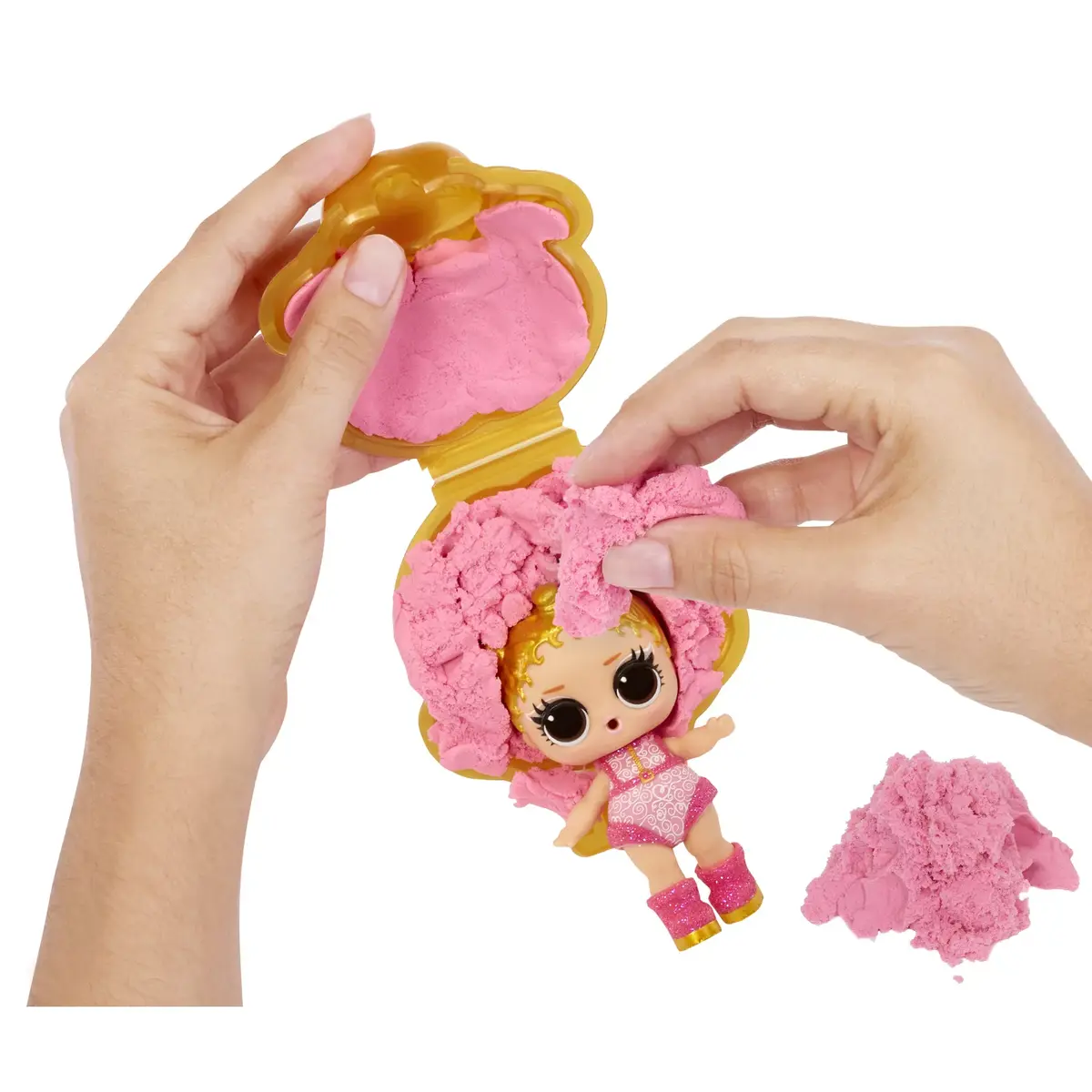 Mini lelle Squish Sand Magic Hair Tots Photo 11