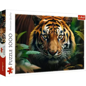 Пазл 1000 элементов TREFL Wild Tiger — 1000 деталей, классический формат