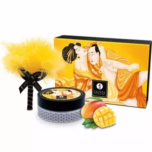 Ēdama masāžas pulveris Shunga D-237880, mango garša, vienreizējas paciņas