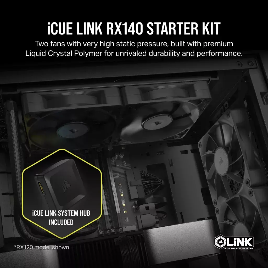 Fan Corsair iCUE LINK RX140 Photo 2
