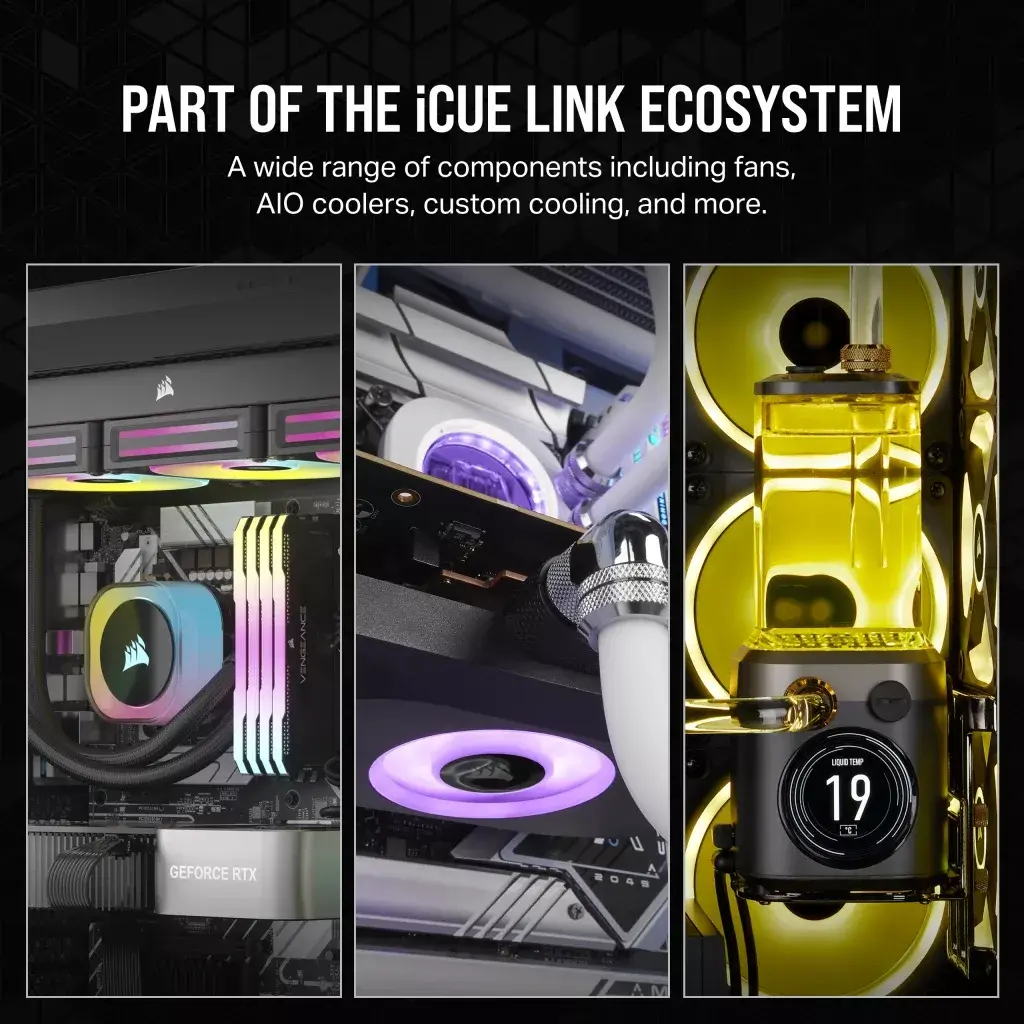 Ventilators Corsair iCUE LINK RX120 Photo 9