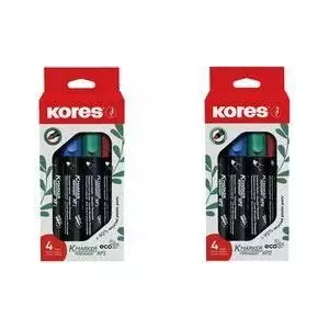 Permanent marker KORES ECO XP2 3–5 mm tip, fast drying, permanent ink