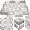 Springos Foam Play Mat Puzzle 150x150 cm Photo 3