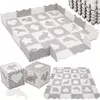 Springos Foam Play Mat Puzzle 150x150 cm Photo 6