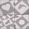 Springos Foam Play Mat Puzzle 150x150 cm Photo 9