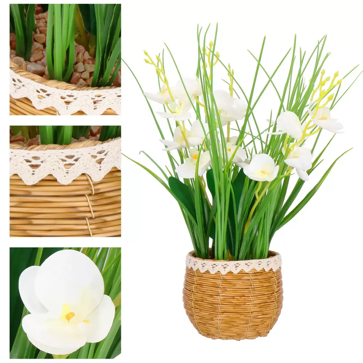 Artificial decorative flower Springos HA7427 Photo 3