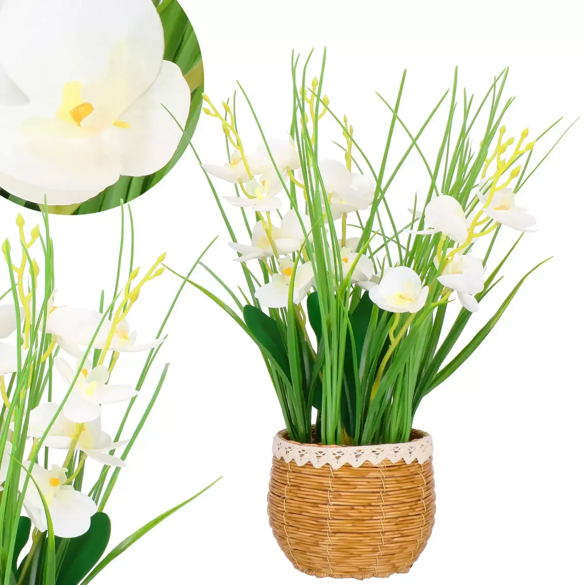 Artificial decorative flower Springos HA7427 Photo 4