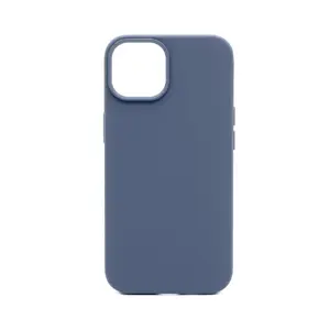 Силиконовый чехол Soft Touch Connect для Apple iPhone 14 — Midnight Blue