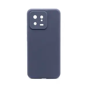 Силиконовый чехол для Xiaomi Redmi 13 от connect — soft-touch, Midnight Blue