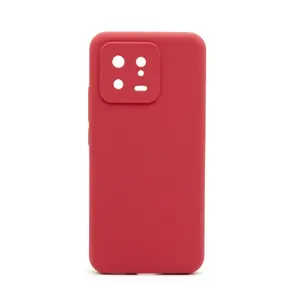 силиконовый чехол connect для Xiaomi Redmi 13 — мягкое покрытие soft-touch, тонкий защитный