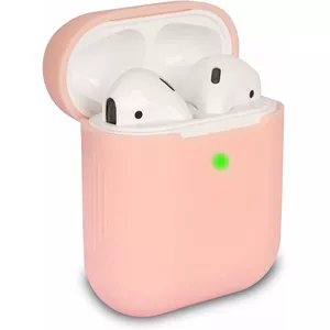 RoGer APODS Silikona maciņš austiņām Airpods / rozā