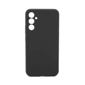 Силиконовый чехол Soft Touch Evelatus для Samsung Galaxy A15 — чёрный