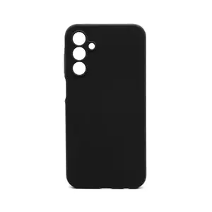 Чехол Soft Touch Silicone от connect для Samsung Galaxy A15 — чёрный, тонкий защитный корпус