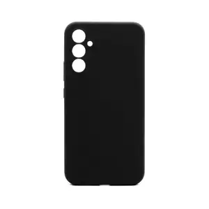 connect soft touch silicone case for Samsung Galaxy A34 — black