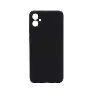 Защитный силиконовый чехол Soft Touch Connect для Samsung Galaxy A05 4G — черный