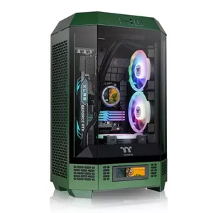 Thermaltake 300 Racing Green Micro Tower Zaļš