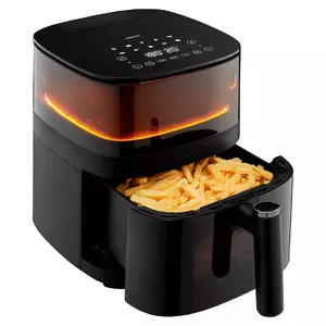 MEDION LIFE X10 XL Single 5 L 1500 W Hot air fryer Black