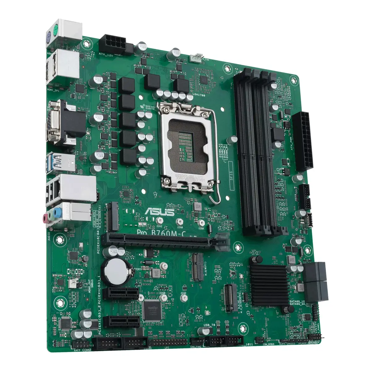 ASUS PRO B760M-C-CSM micro ATX motherboard Photo 3