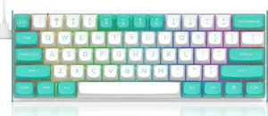 Mechanical keyboard REDRAGON K683WB RGB — wireless Bluetooth 5.0, compact layout