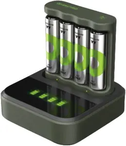 Battery Charger GP B441 Docking Station for NiMH Micro AAA, Mignon AA