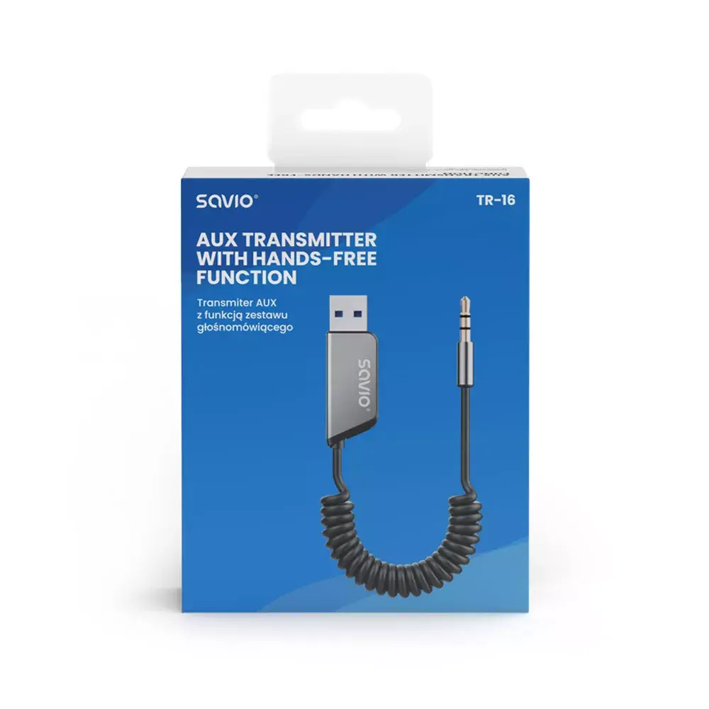 FM‑трансмиттер SAVIO TR-16 Bluetooth для авто Photo 7