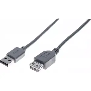 USB Cable Hypertec 532414-HY 3m USB 2.0 Grey
