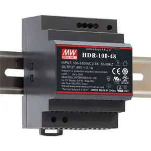 Блок питания на DIN-рейку Meanwell HDR-100-24 24В 100Вт