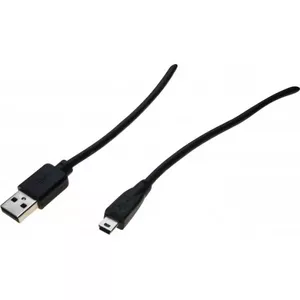 Hypertec 532516-HY USB kabelis 1 m USB 2.0 USB A Mini-USB B Melns