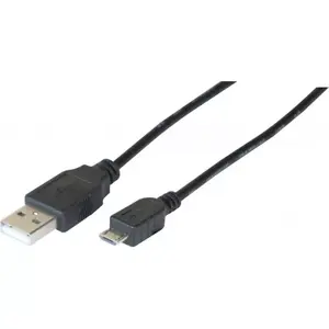 USB Cable Hypertec 149692-HY 2m USB A Micro-USB B Black
