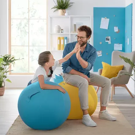 LEITZ Ergo Cosy apaļš sols Ø650 mm Photo 11