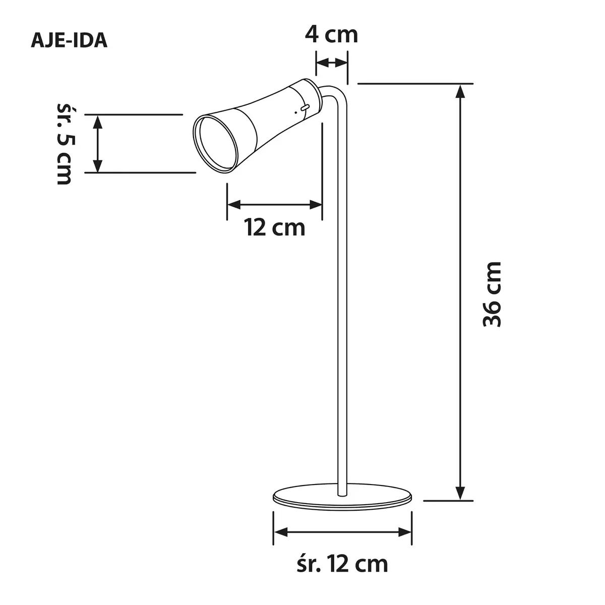 ActiveJet AJE-IDA 4IN1 table lamp Photo 14