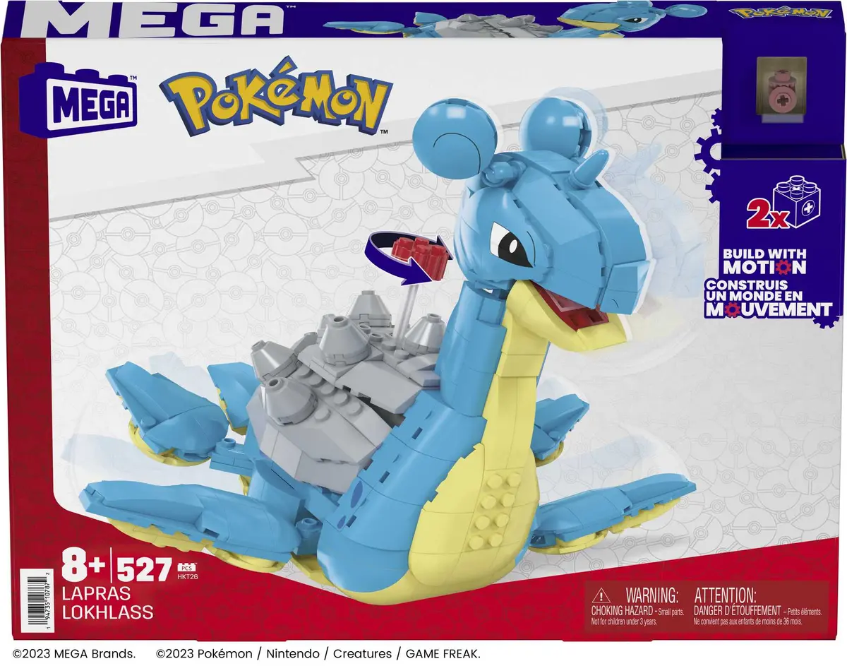 Конструктор MATTEL Pokémon Lapras HKT26 Photo 6