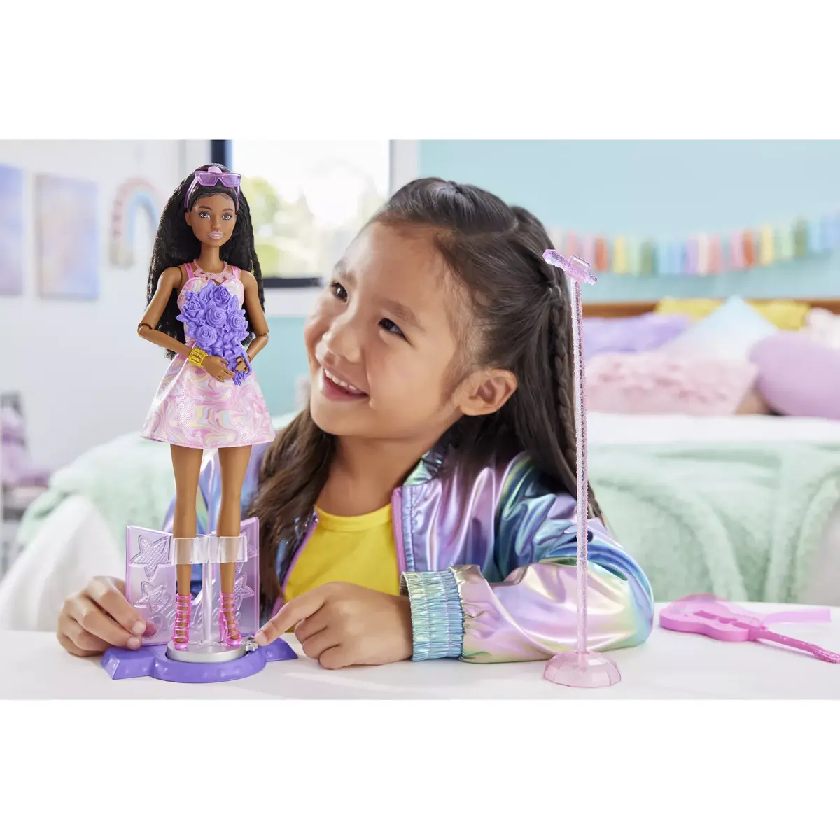 MATTEL Barbie 65th Anniversary Pop Star doll Photo 7