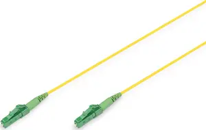Digitus Fiber Optic Simplex Patch Cable Singlemode OS2 LC/APC to LC/APC 3 m