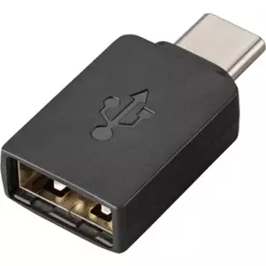 Cable Gender Changer Poly 209505-01 USB-Type C to USB-Type A Black