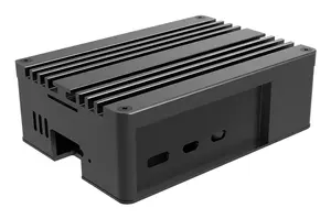 Akasa MaxWell Pro Mini-ITX Fanless Case Black Small Form Factor PC