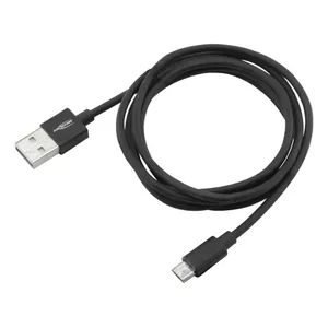 Ansmann 1700-0076 USB kabelis 1,2 m USB A Micro-USB B Melns