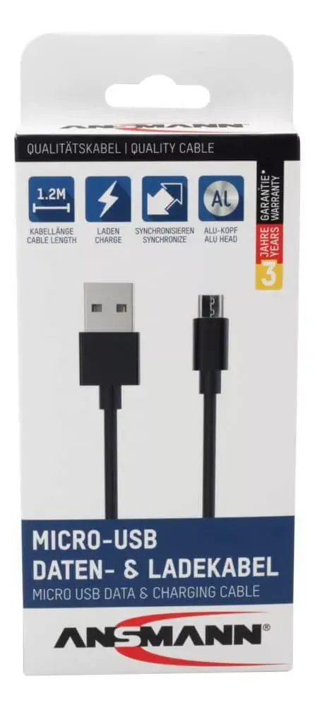 USB kabelis Ansmann 1700-0076 Photo 5