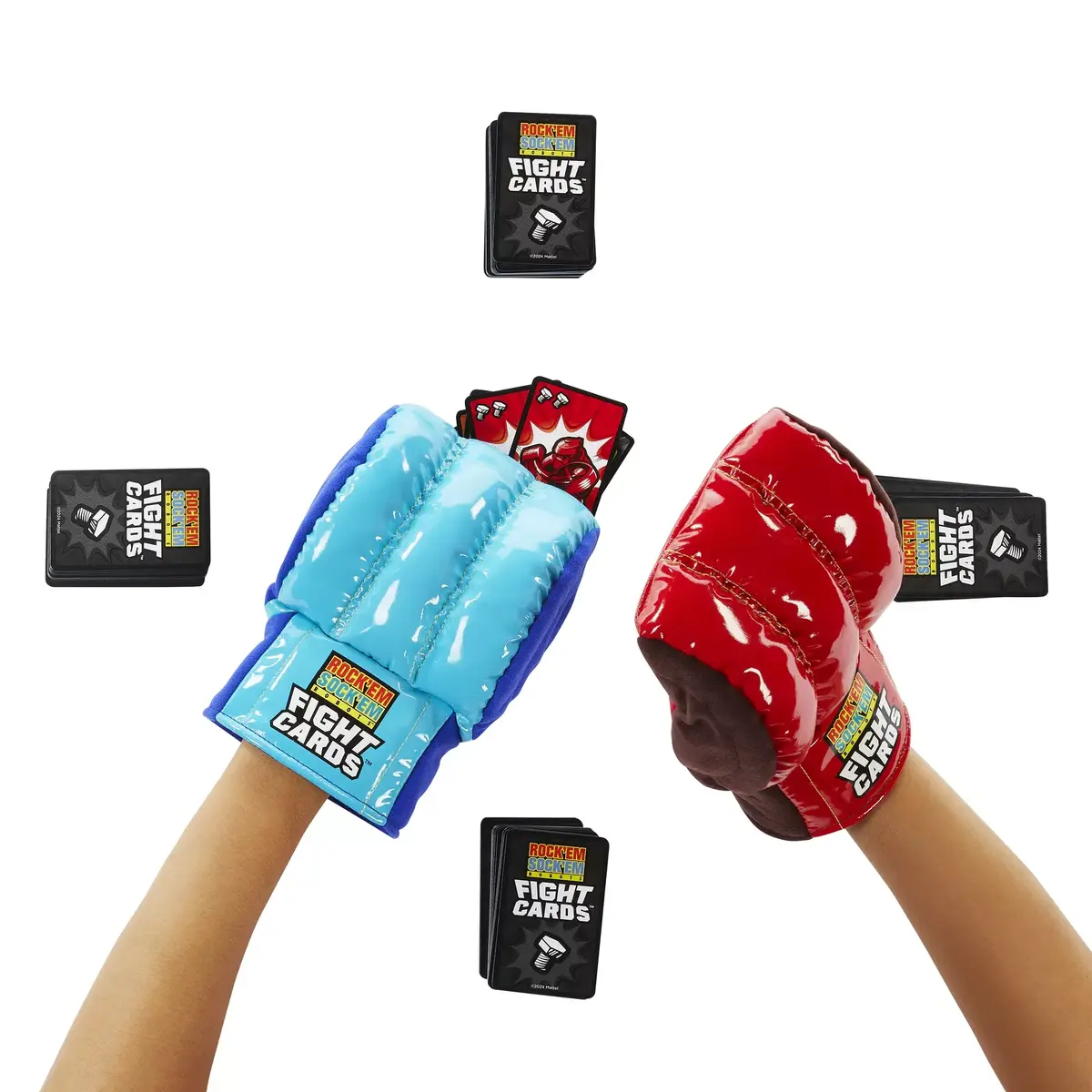 Kāršu spēle MATTEL Rock ‘Em Sock ‘Em Robots Fight Cards Photo 8
